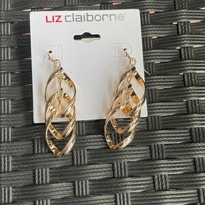 NEW gold tone earrings